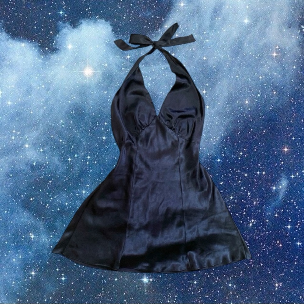Silky Babydoll Chemise Dress
